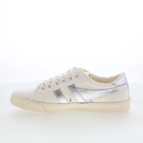 Gola Tennis Mark Cox CLA280 Womens Beige Canvas Lifestyle Sneakers Shoes