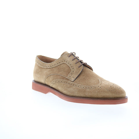 Pastori by Di Bianco Caesar Mens Brown Oxfords Wingtip & Brogue Shoes