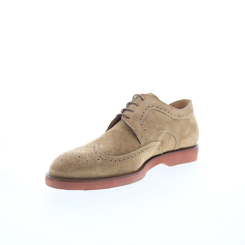 Pastori by Di Bianco Caesar Mens Brown Oxfords Wingtip & Brogue Shoes
