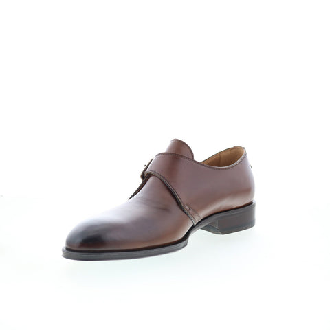 Pastori by Di Bianco Caligula Mens Brown Loafers & Slip Ons Casual Shoes