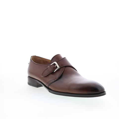 Pastori by Di Bianco Caligula Mens Brown Loafers & Slip Ons Casual Shoes