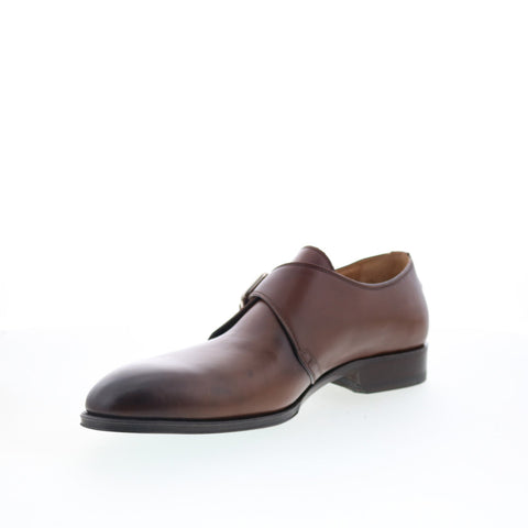 Pastori by Di Bianco Caligula Mens Brown Loafers & Slip Ons Casual Shoes