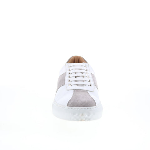 Pastori by Di Bianco Caracalla Mens White Leather Lifestyle Sneakers Shoes