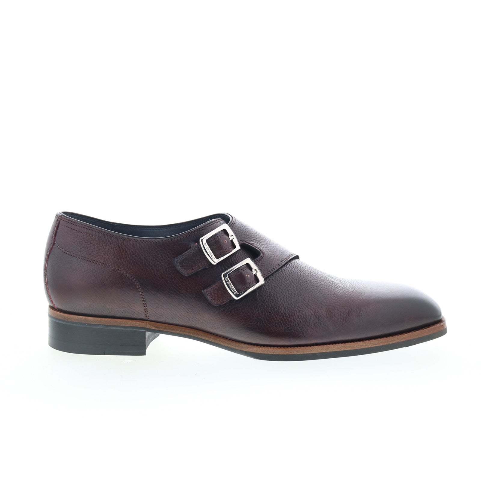 Di Bianco Caravaggio Mens Brown Leather Loafers & Slip Ons  display picture 1