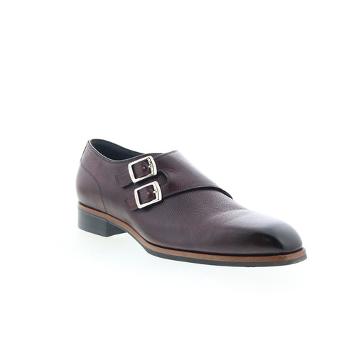 Di Bianco Caravaggio Mens Brown Leather Loafers & Slip Ons Casual Shoes