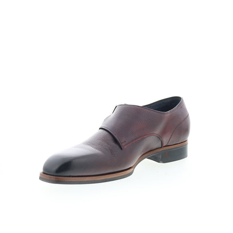 Di Bianco Caravaggio Mens Brown Leather Loafers & Slip Ons Casual Shoes