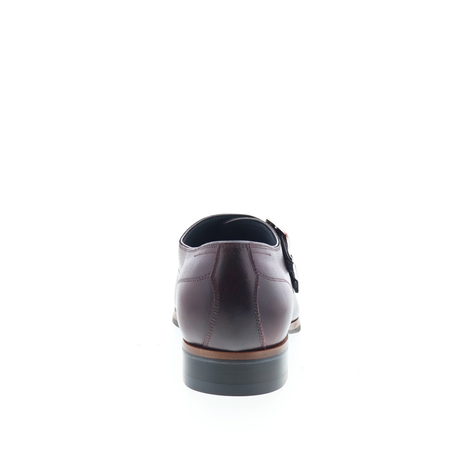 Di Bianco Mens Caravaggio Brown Shoes (NWT) Caravaggio | Monk Strap Shoes | Italian Men main image 2