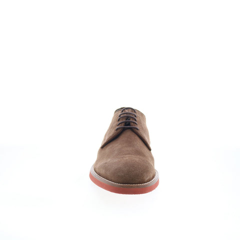 Pastori by Di Bianco Carus Mens Brown Suede Oxfords & Lace Ups Casual Shoes