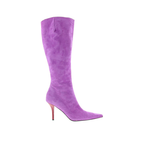 Claudia Ciuti Lucia CLAUDIA CIUTI4 Womens Purple Suede Knee High Boots