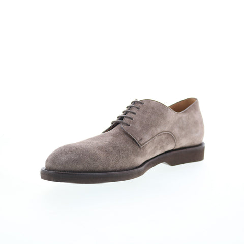 Pastori by Di Bianco Claudius Mens Gray Oxfords & Lace Ups Plain Toe Shoes