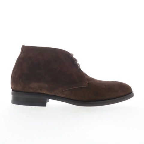 Pastori by Di Bianco Crixis Mens Brown Suede Lace Up Chukkas Boots