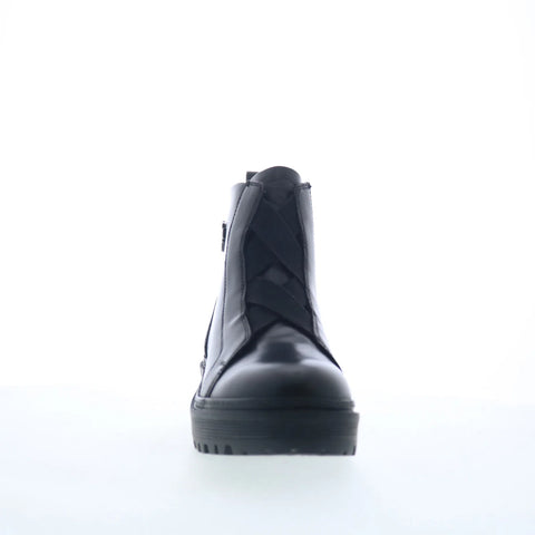 Harley-Davidson Carney Elastic D84784 Womens Black Ankle & Booties Boots