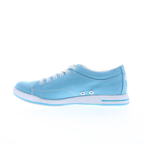 Dexter DB15011-2 Womens Blue Synthetic Lace Up Athletic Bowling Shoes