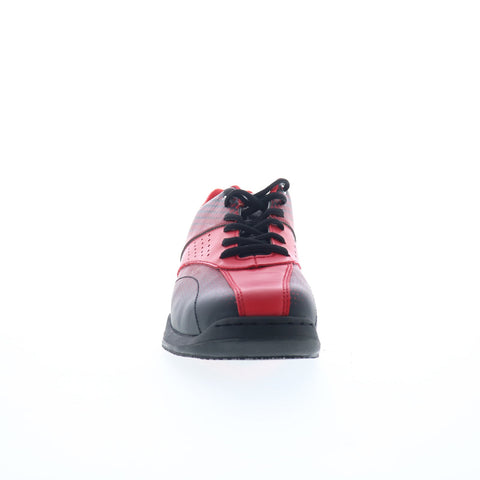 Dexter DB2014025 Mens Black Leather Lace Up Athletic Bowling Shoes