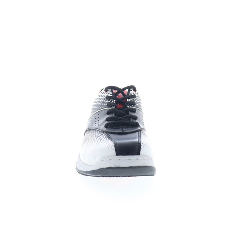 Dexter DB2014025 Mens White Leather Lace Up Athletic Bowling Shoes