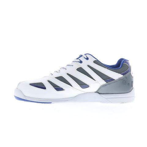 Dexter DB2014026 Mens White Synthetic Lace Up Athletic Bowling Shoes