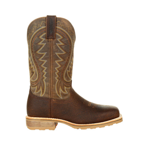 Durango Maverick Pro Steel Toe DDB0298 Mens Brown Wide Cowboy Western Boots