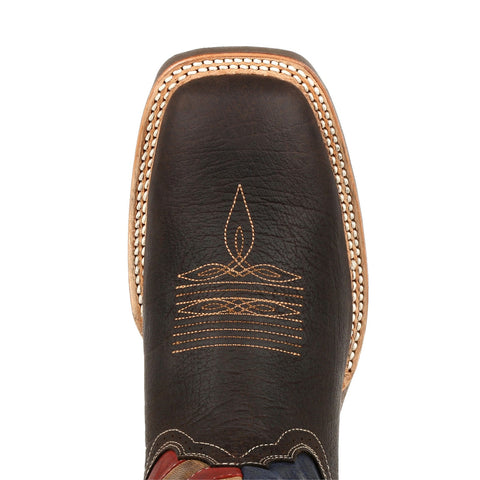 Durango Rebel Pro DDB0303 Mens Brown Wide Leather Cowboy Western Boots