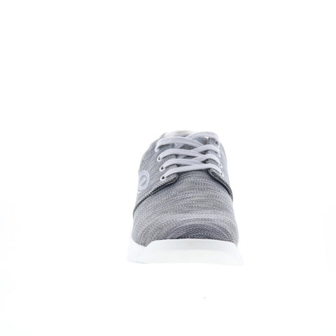 Dexter Winner DM0001708 Mens Gray Canvas Lace Up Athletic Bowling Shoes