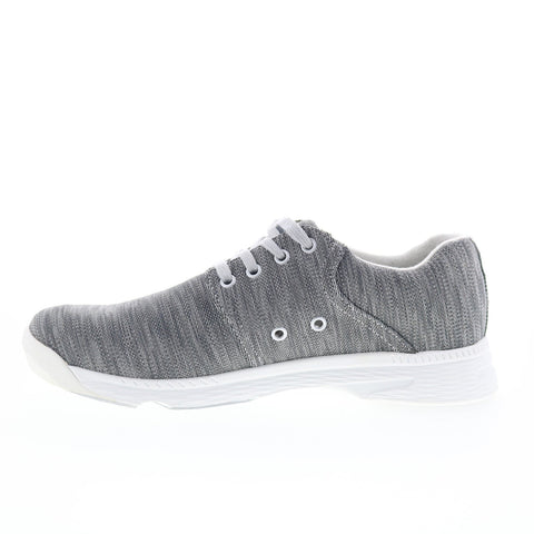 Dexter Winner DM0001708 Mens Gray Canvas Lace Up Athletic Bowling Shoes