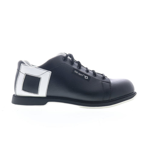 Dexter Manchester DTS103-1 Mens Black Leather Lace Up Athletic Bowling Shoes