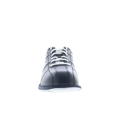 Dexter DTS105-1 Mens Black Leather Lace Up Athletic Bowling Shoes