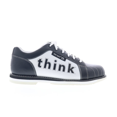 Dexter DTS111-9 Mens Black Leather Lace Up Athletic Bowling Shoes