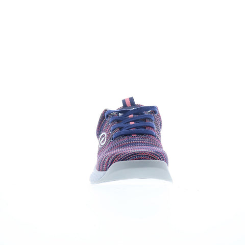 Dexter Abby DW0001702 Womens Blue Mesh Lace Up Athletic Bowling Shoes