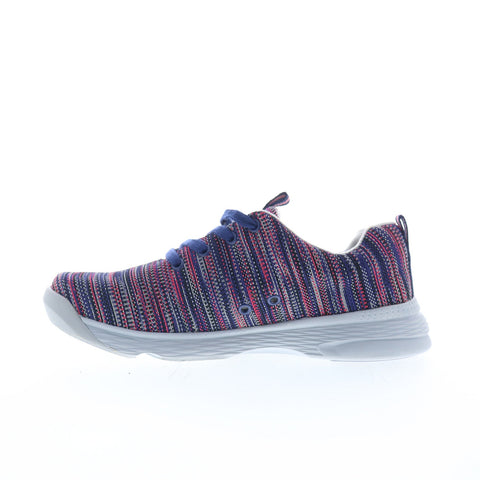 Dexter Abby DW0001702 Womens Blue Mesh Lace Up Athletic Bowling Shoes