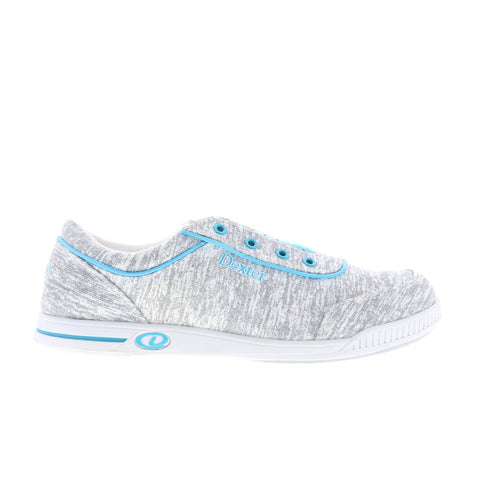 Dexter Suzana 2 DW0002087 Womens Gray Canvas Athletic Bowling Shoes