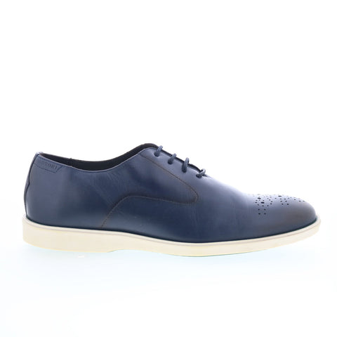 Pastori by Di Bianco Decius Mens Blue Oxfords & Lace Ups Casual Shoes
