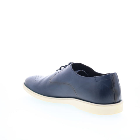Pastori by Di Bianco Decius Mens Blue Oxfords & Lace Ups Casual Shoes