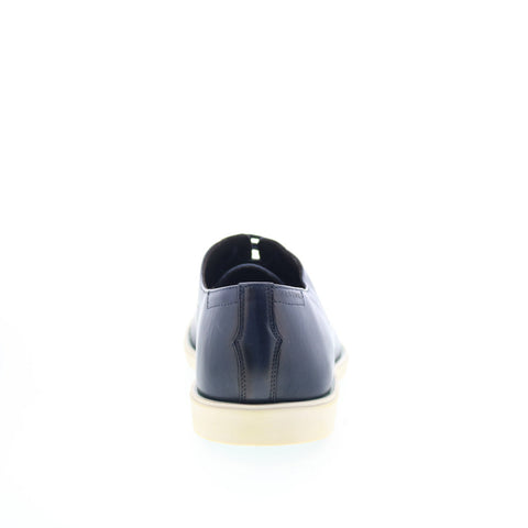 Pastori by Di Bianco Decius Mens Blue Oxfords & Lace Ups Casual Shoes