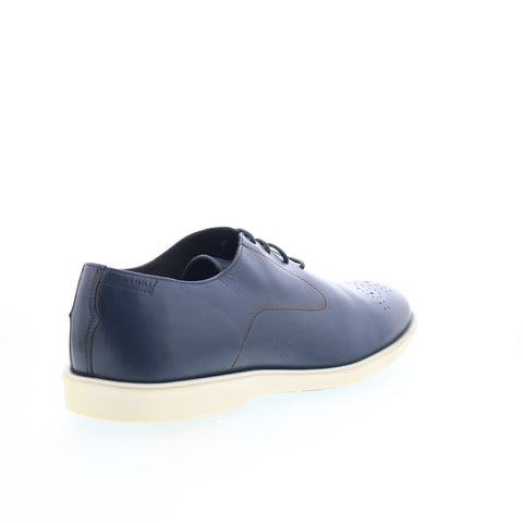Pastori by Di Bianco Decius Mens Blue Oxfords & Lace Ups Casual Shoes