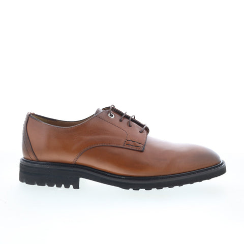 Pastori by Di Bianco Derby Liscio Mens Brown Oxfords & Lace Ups Casual Shoes