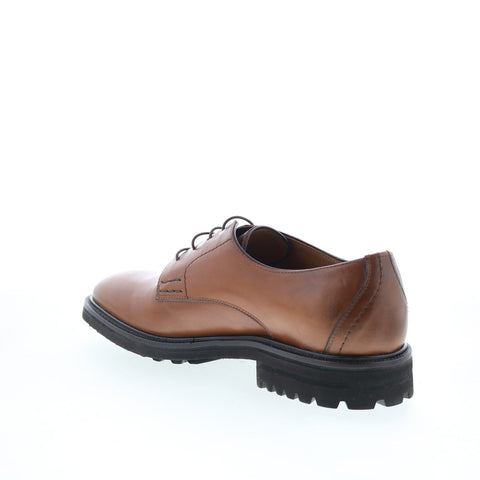 Pastori by Di Bianco Derby Liscio Mens Brown Oxfords & Lace Ups Casual Shoes