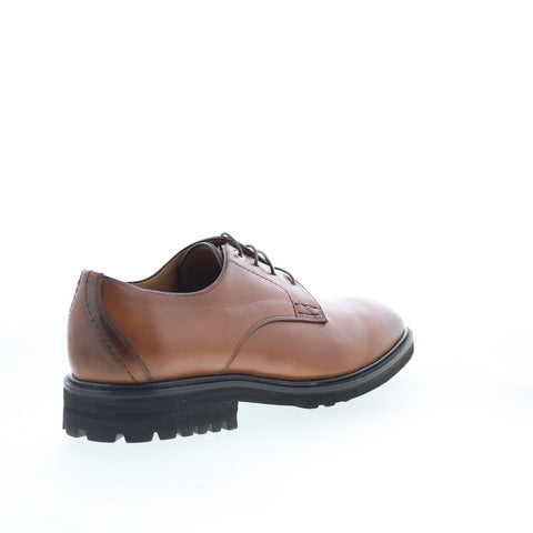 Pastori by Di Bianco Derby Liscio Mens Brown Oxfords & Lace Ups Casual Shoes