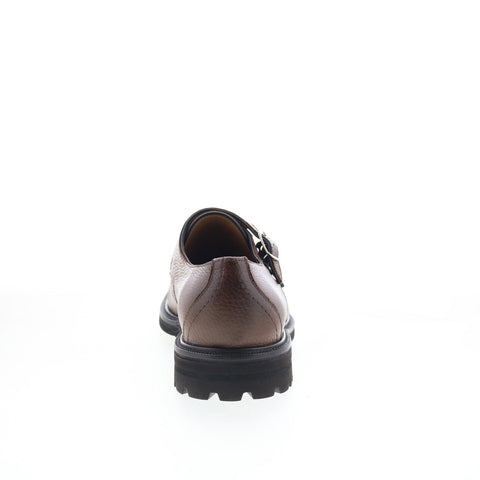 Pastori by Di Bianco Derby Vaschetta Mens Brown Leather Loafers Casual Shoes