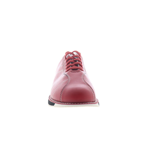 Dexter Dex-10 Mens Red Leather Lace Up Athletic Bowling Shoes