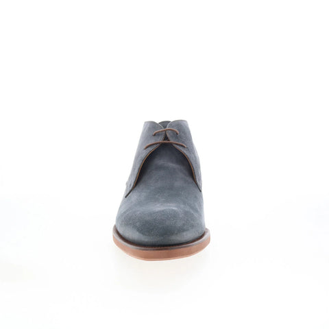 Pastori by Di Bianco Didus Mens Gray Suede Lace Up Chukkas Boots