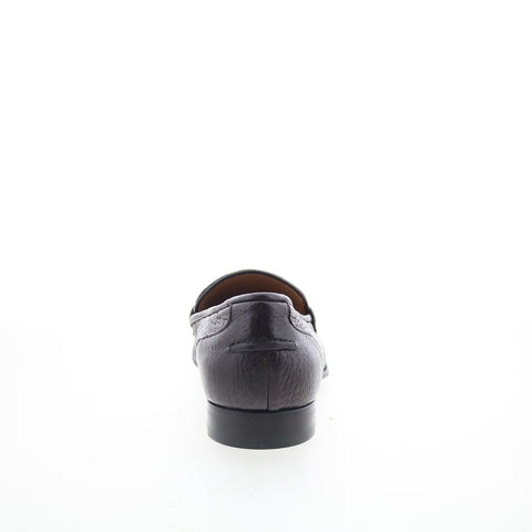 Di Bianco Driago Mens Brown Leather Slip On Loafers & Slip Ons Penny Shoes