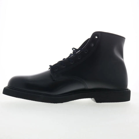 Bates Lites Leather 7 Eye E00058 Mens Black Wide Leather Chukkas Boots