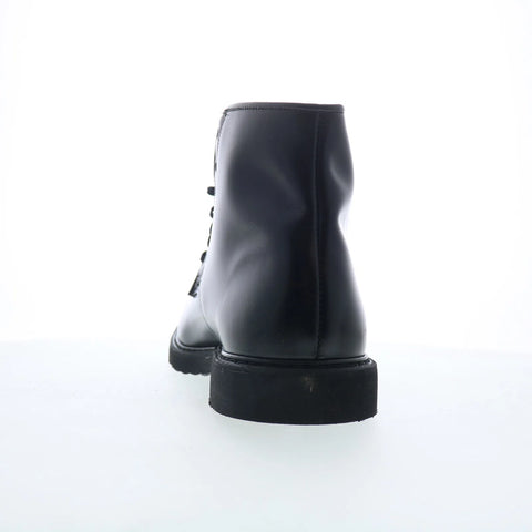 Bates Lites Leather 7 Eye E00058 Mens Black Wide Leather Chukkas Boots