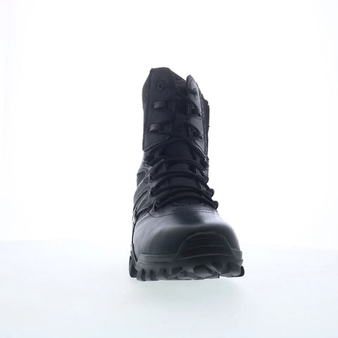 Bates Delta-8 Side Zip E02748 Womens Black Leather Zipper Tactical Boots