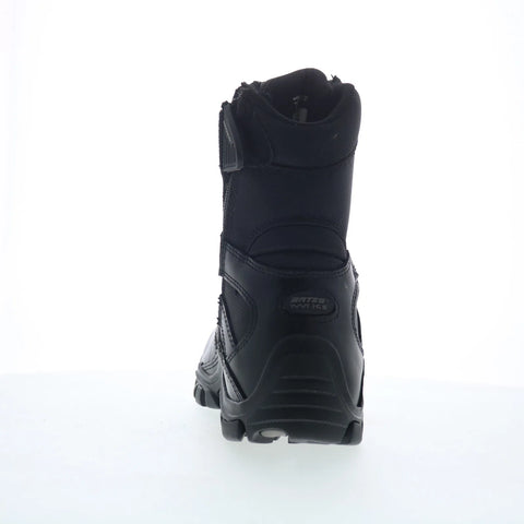 Bates Delta-8 Side Zip E02748 Womens Black Leather Zipper Tactical Boots