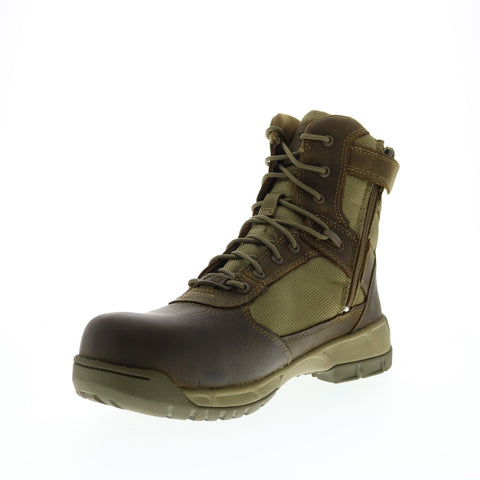 Bates Tactical Sport 2 Tall Zip Composite Toe Mens Brown Wide Boots