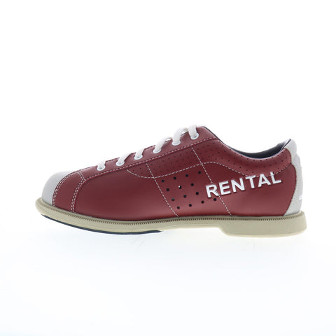 Dexter EBR3821-8 Mens Blue Leather Lace Up Athletic Bowling Shoes