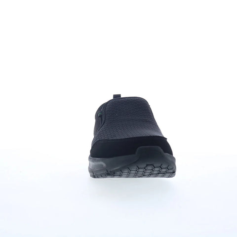 Emeril Lagasse Quarter Slip on Mesh Womens Black Wide Athletic Walking Shoes