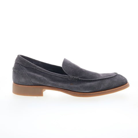Di Bianco Etna Mens Brown Suede Slip On Loafers & Slip Ons Casual Shoes
