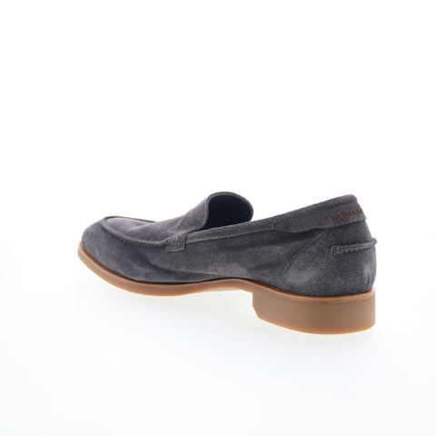 Di Bianco Etna Mens Brown Suede Slip On Loafers & Slip Ons Casual Shoes